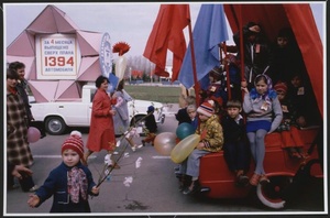 Участники демонстрации, 1981 год