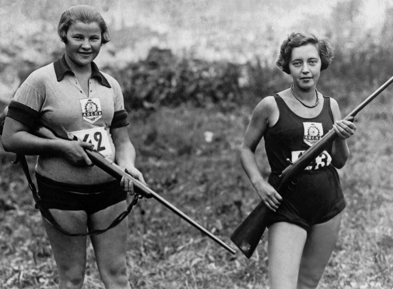Спортсменки, 1930-е