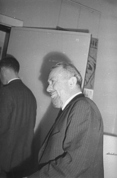 Джон Стейнбек в редакции журнала «Юность», 1963 год, г. Москва