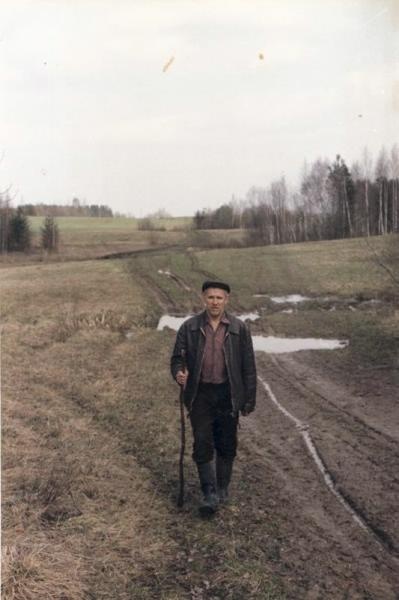 Этапы работы над картиной «Дорога», 1988 год, Вологодская обл., г. Кириллов