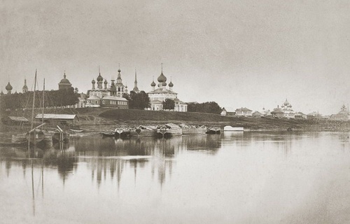 Общий вид города Углич, 1890-е, Ярославская губ., г. Углич