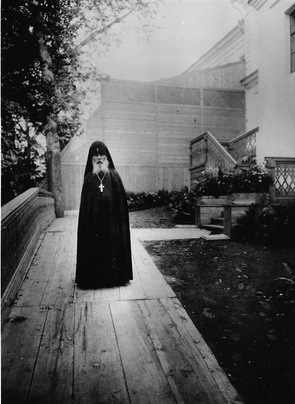 Иегумен Саровского монастыря Иерофей, 1903 год, г. Саров. Выставка «Монахи» с этой фотографией.
