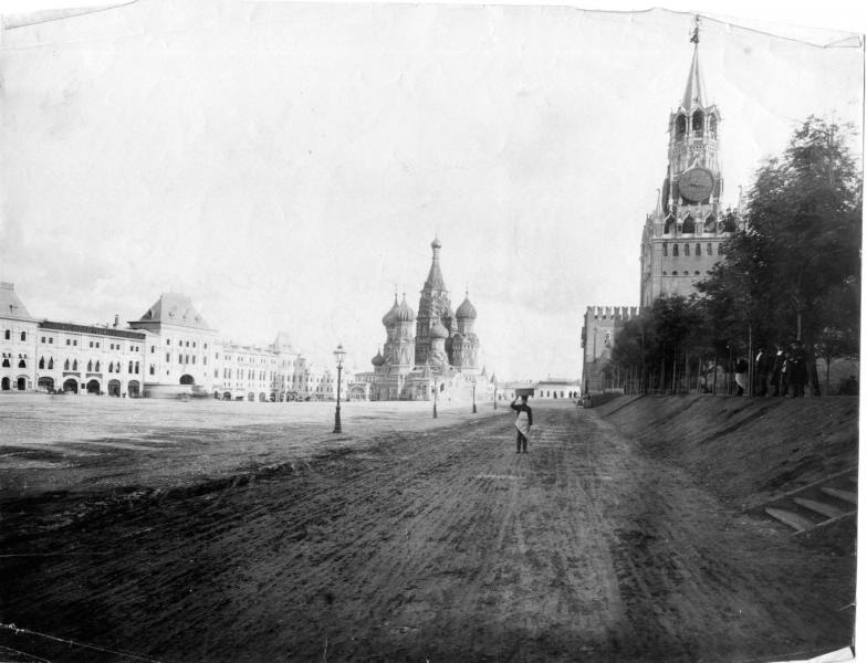 Красная площадь со Средними торговыми рядами, 1893 - 1899, г. Москва