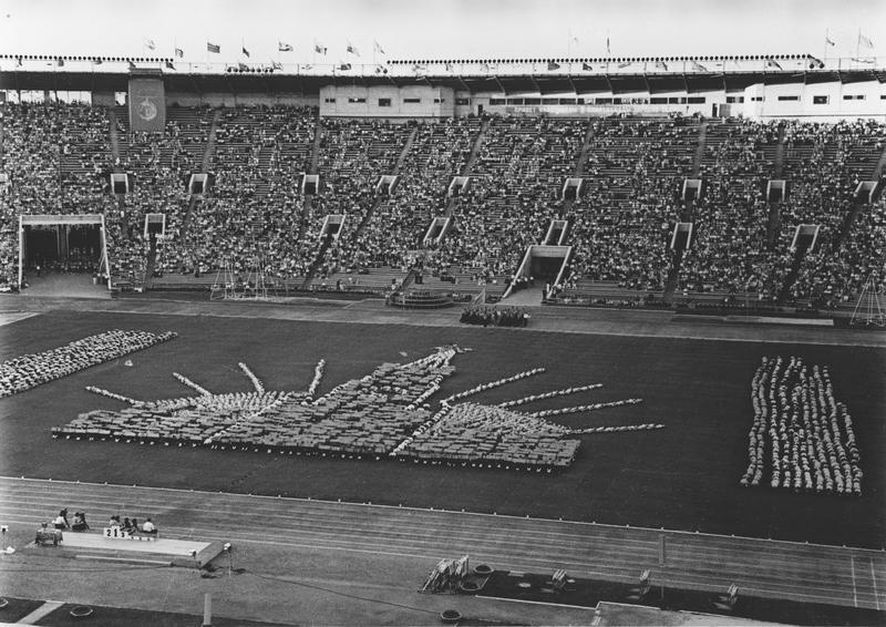 Открытие II Спартакиады народов СССР, 8 августа 1959, г. Москва