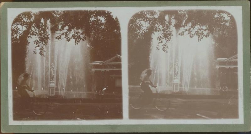 Вид на фонтан, 1890 - 1909, Россия