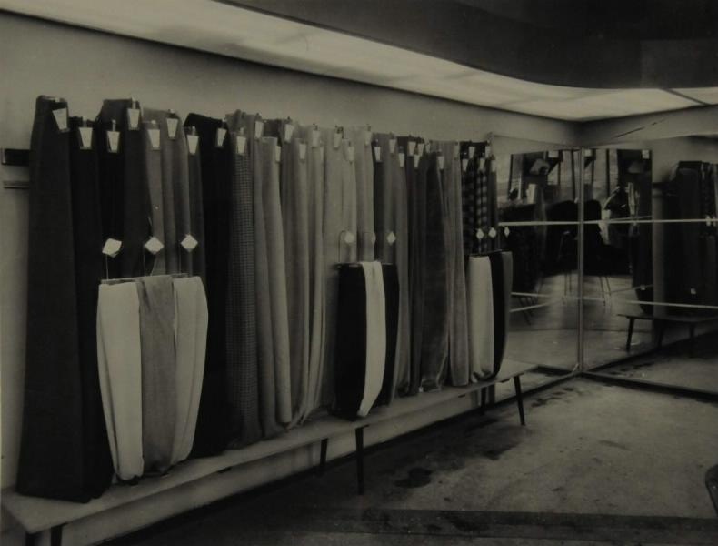 Магазин «Шелковые ткани», 1961 год, г. Сталинград
