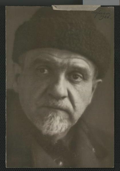 Портрет фотохудожника-пикториалиста Николая Александровича Петрова, 1926 год, Украинская ССР, г. Киев