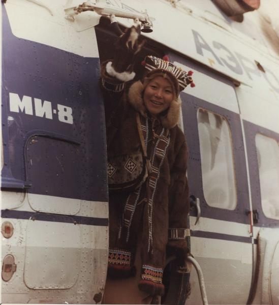 Ми-8, 1980-е, Камчатская обл.