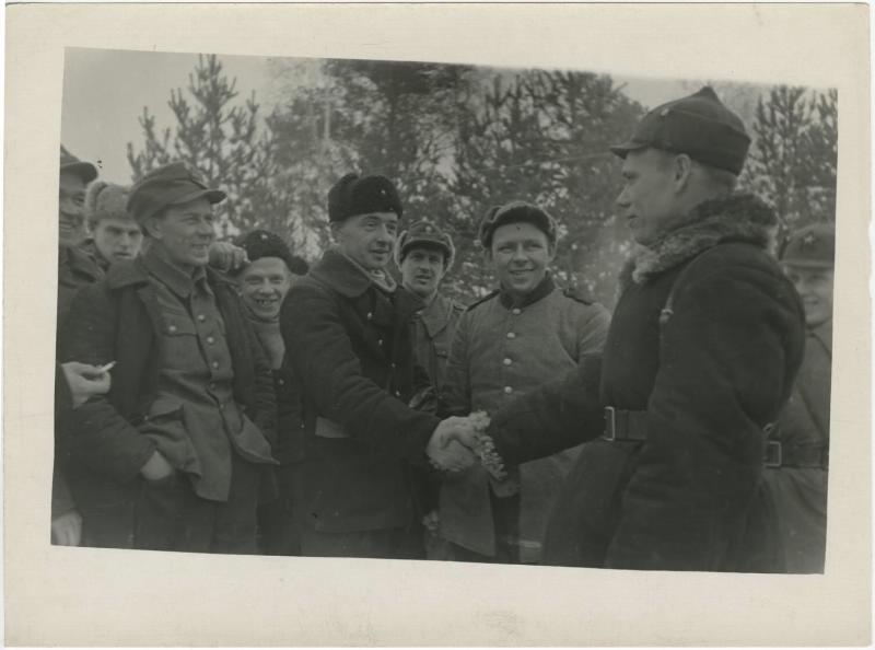 Финская война. Встреча, 1939 год