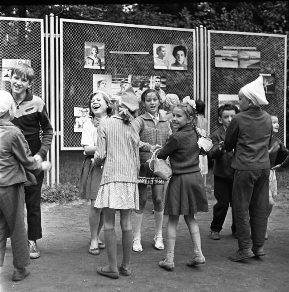 Дети в сквере, 1965 год, г. Ленинград