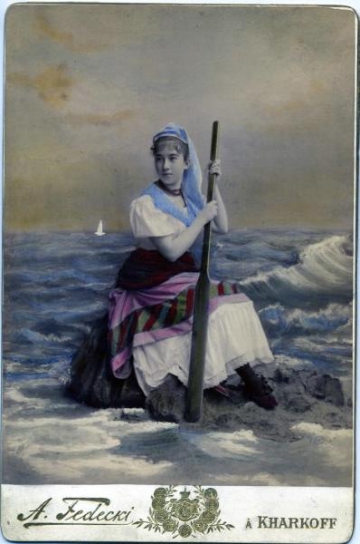 Портрет девушки, 1891 год, Киевская губ., г. Харьков