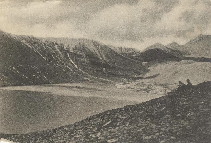 Южный склон Кавказского хребта. Кельское горное озеро, 1930-е, Южная Осетия