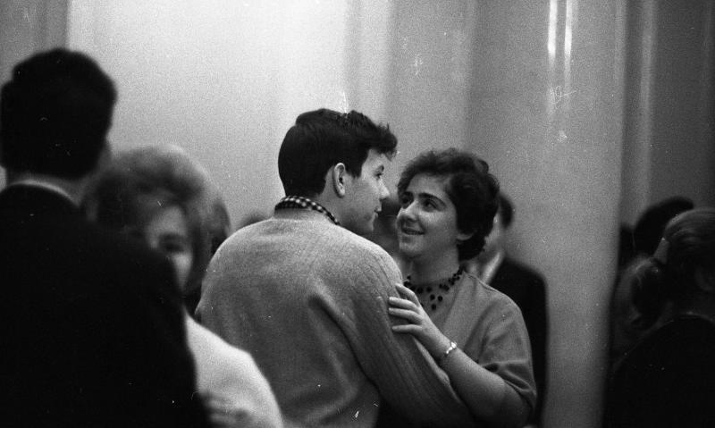 На вечере дружбы, 1963 - 1964, г. Москва