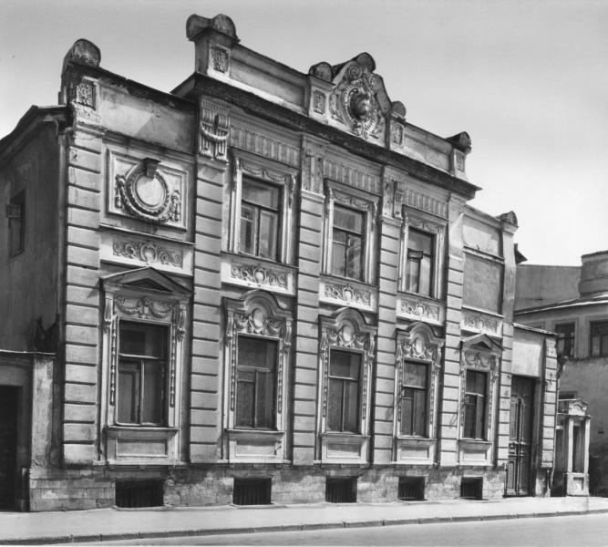 Особняк в Староконюшенном, 1970-е, г. Москва