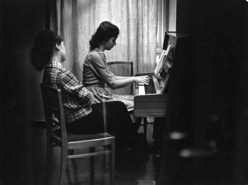 Урок музыки, 1965 год, г. Норильск
