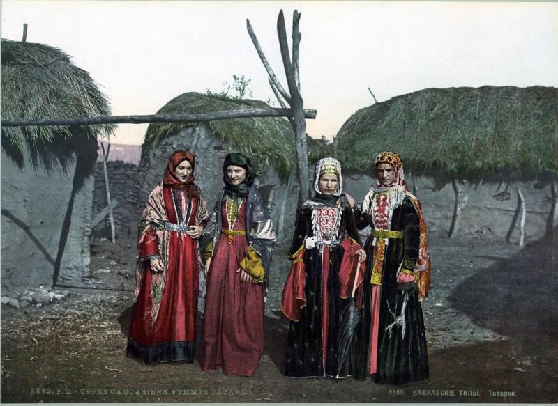 Татарки, 1896 - 1897. Из серии «Кавказские типы».