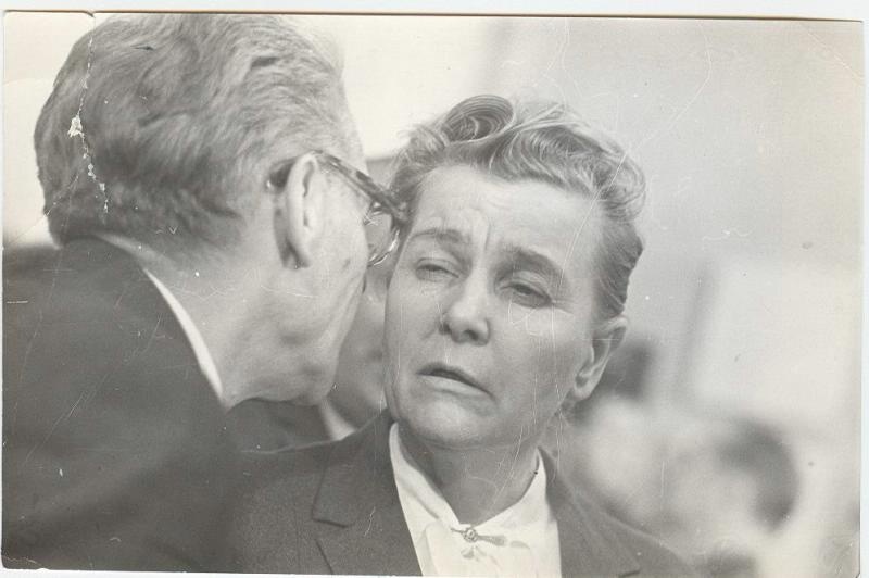 Министр культуры Екатерина Фурцева, 1960-е, г. Москва. Выставка: «Разговоры, разговоры...» с этой фотографией.