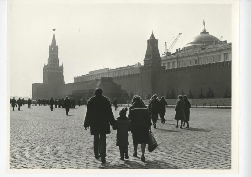На Красной Площади, 1970-е, г. Москва