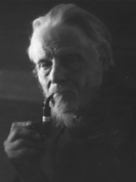Портрет старика с трубкой, 1930-е