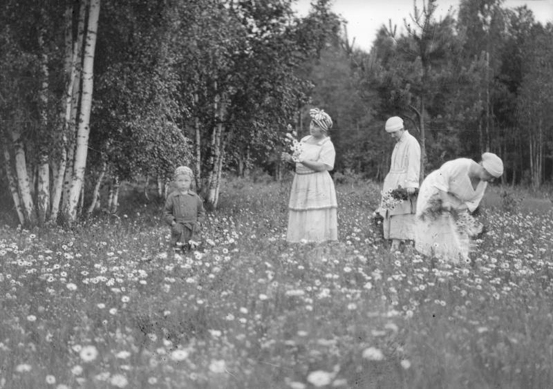 На поляне, 1920-е