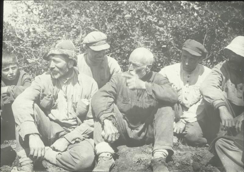 Кутаисские колхозники на занятиях военного дела, 1930-е, Закавказская федерация