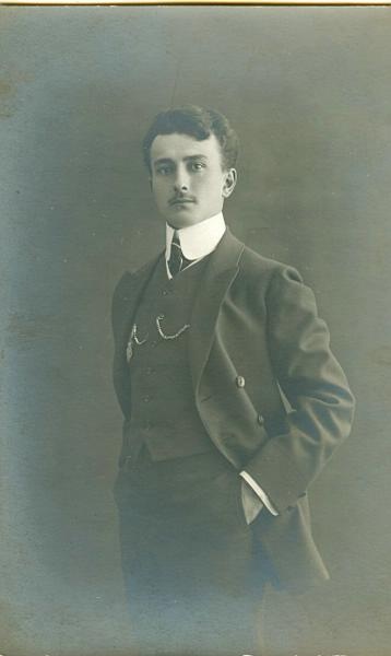 Портрет мужчины, 1910-е, г. Москва
