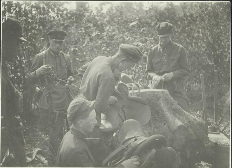 Курсанты на летних военных сборах, 1930-е