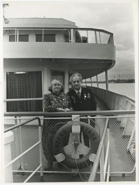 Виктор Темин и М. Г. Жукова, 1980-е