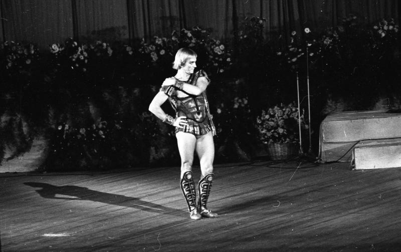 Марис Лиепа в сцене из балета «Спартак», 1970-е