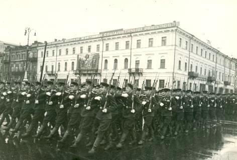 Военный парад, 7 ноября 1949, Украинская ССР, г. Киев