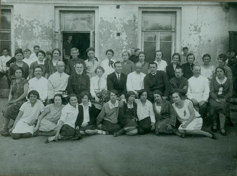 Выпуск торговой группы 4-й советской школы спецкурсов, 1929 год