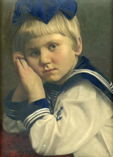 Портрет девочки, 1910-е