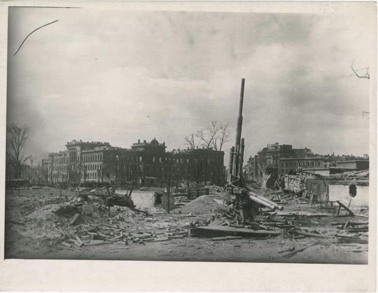 Разрушенный город, 1945 год, г. Берлин