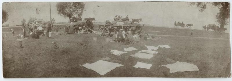 На привале, 1900-е