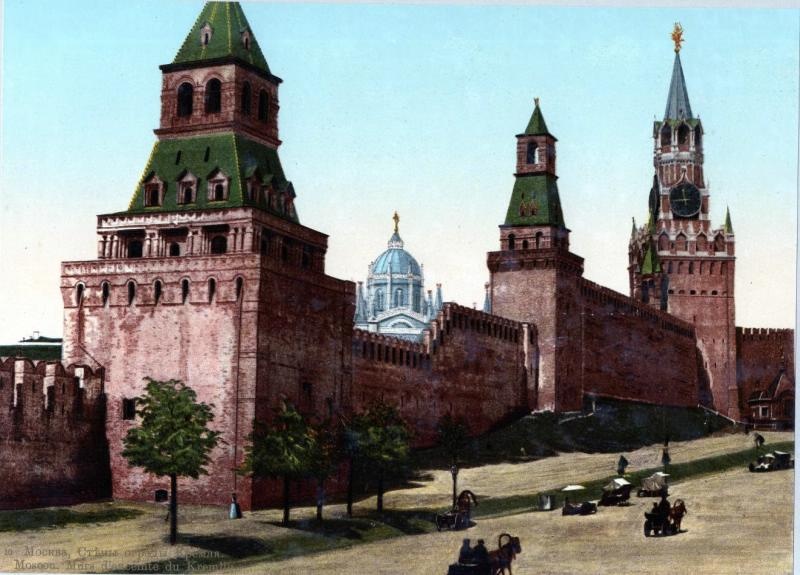 Стены Кремля, 1890 - 1909, г. Москва