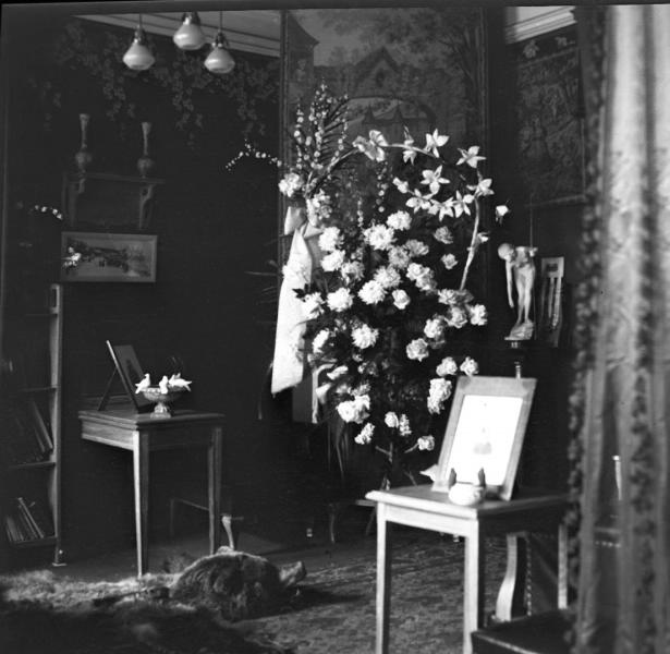 Интерьер комнаты в доме артистки Веры Шуваловой, 1911 год, г. Санкт-Петербург