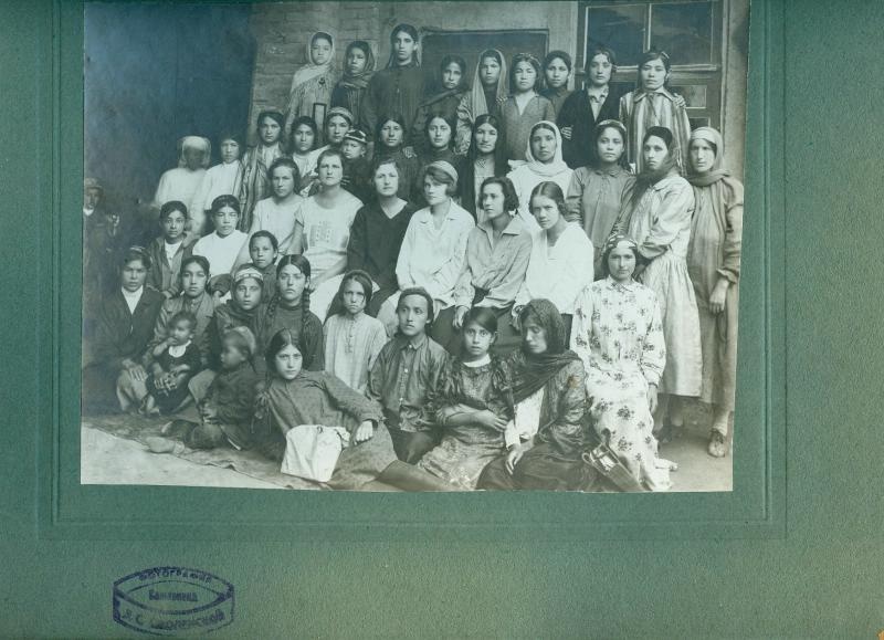 Краевой Таджикский женский педтехникум, 1927 год, Узбекская ССР, г. Самарканд