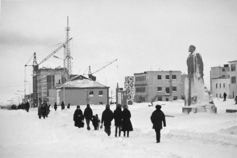 Памятник Ленину в Анадыре, 1975 год, Чукотский национальный округ, г. Анадырь