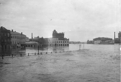 Фото наводнение москва 1908