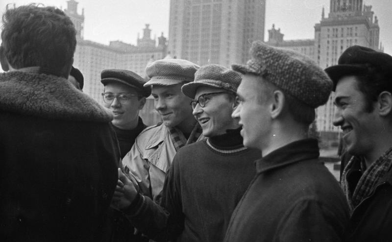 Студенты. Игра «Отгадай, кто?», 1963 - 1964, г. Москва