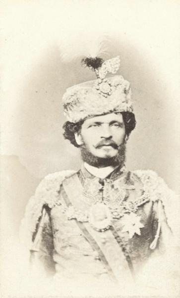 Портрет венгерского графа Дьюлы Андраши-старшего в парадном костюме, 1874 год, г. Санкт-Петербург. В 1874 совместно с императором Францем-Иосифом совершил визит в Петербург.