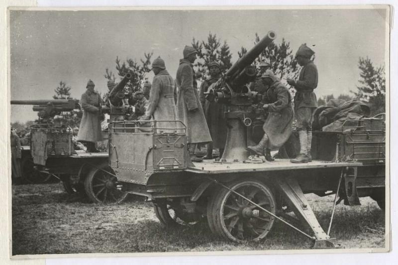 Противоаэропланная артиллерия на автомобиле, 1920-е