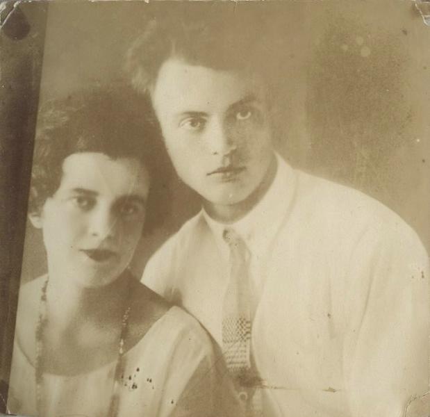 П. А. Ипатьев с женой Надеждой Пустиновной, 1929 год, Украинская ССР, г. Житомир