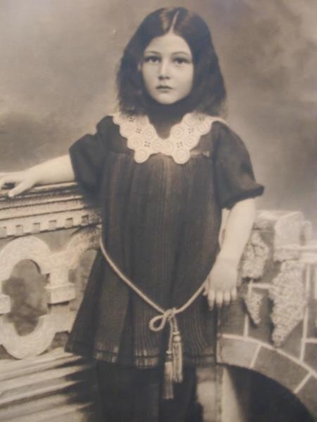 Портрет девочки, 1912 год