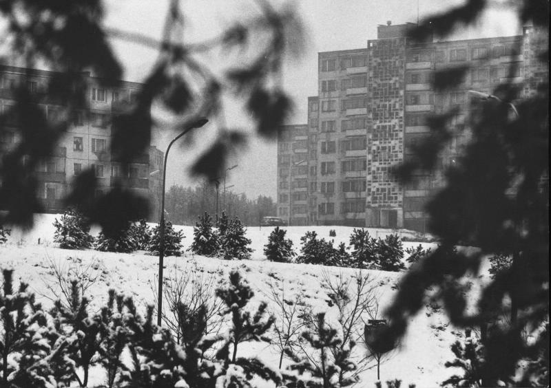 Город, 1981 год, Литовская ССР, г. Вильнюс