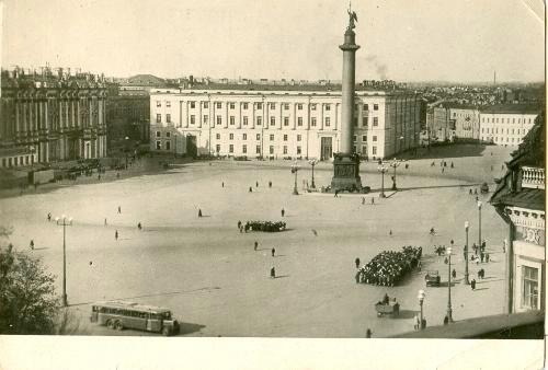 Площадь Урицкого, 1930-е, г. Ленинград