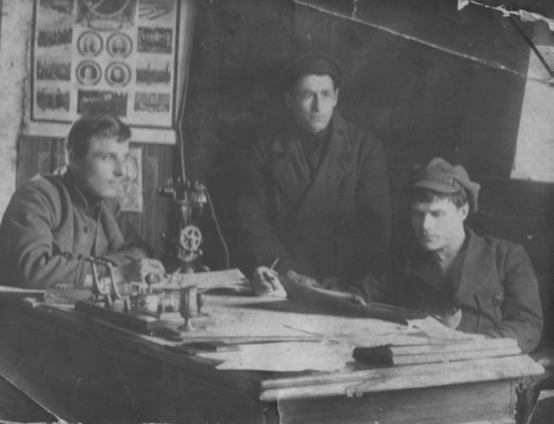Кабинет уголовного розыска на Советском проспекте, 28, 1924 год, г. Череповец и Череповецкий район