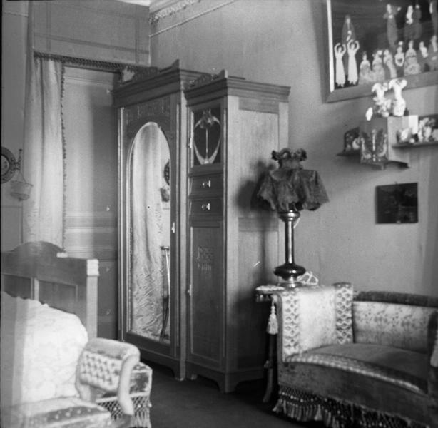 Спальня артистки Веры Шуваловой, 1911 год, г. Санкт-Петербург