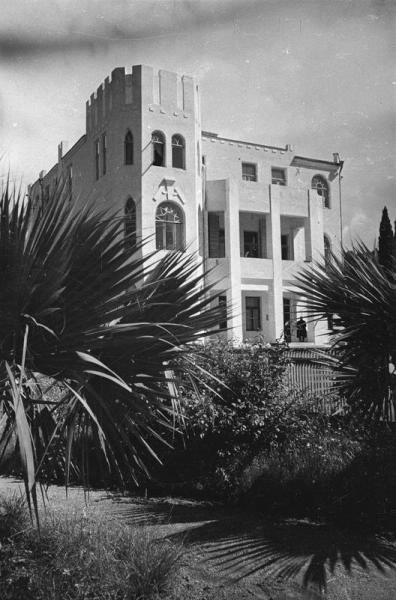 Здание Сухумского общества сельского хозяйства, 1930-е, Грузинская ССР,  Абхазская АССР, г. Сухуми