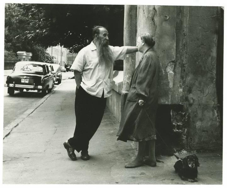 «Полвека спустя», 1960-е. Выставка: «Разговоры, разговоры...» с этой фотографией.